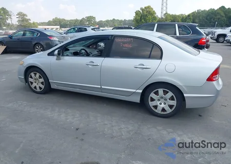 2008 Honda Civic Lx из США, поврежденный, VIN 1HGFA15548L050526